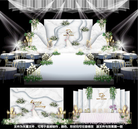 婚礼设计大理石婚礼