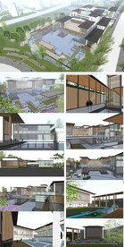 会所园林景观设计