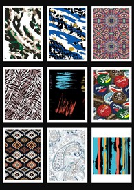 纺织品花型图案设计图片