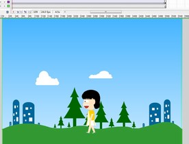 扁平人走动画运动规律