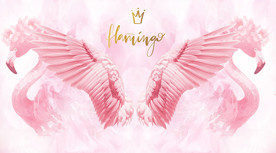 网红翅膀背景墙