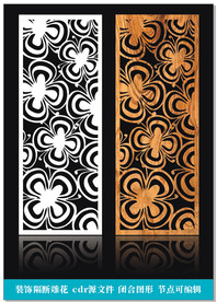 装饰隔断雕花