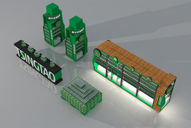 啤酒货架3d模型