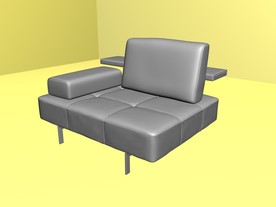 室内模型 沙发模型 欧式客厅