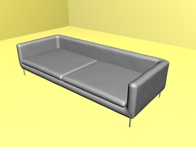 室内模型 沙发模型 欧式客厅