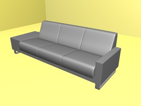 室内模型 沙发模型 欧式客厅