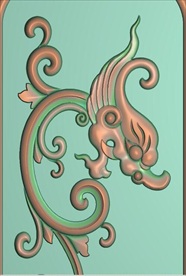 豪华电视柜精雕图