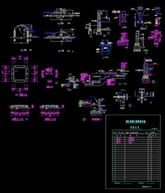 园林景观阶梯图纸
