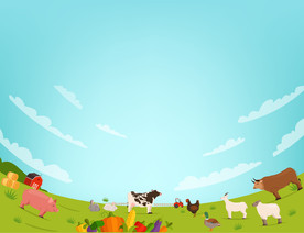 动物防疫农场畜牧背景图