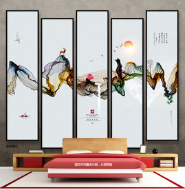 新中式装饰画 无框画