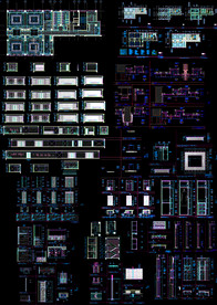 商务酒店会议室施工图
