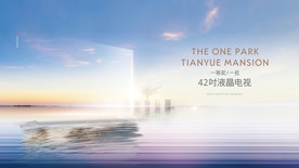 湖岸别墅开盘奖品屏幕画面