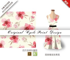 矢量抽象扶桑四方连续