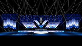 麦田舞美设计地产开盘发布会舞美