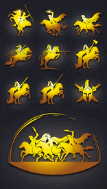 矢量罗马勇士征战系列