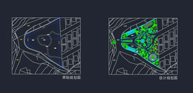 香港某小区园林规划设计cad图