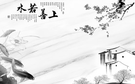 黑白奢华新装饰画 TIF分层