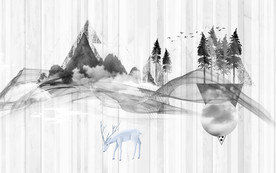 现代 奢华新装饰画 TIF分层