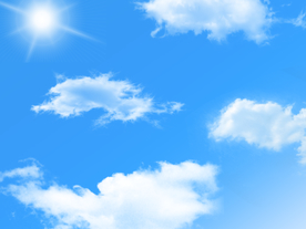 天空彩云
