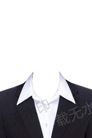 证件照西装模板