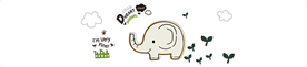 卡通大象腰线