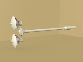 聚光灯 C4D模型 射灯 吊灯