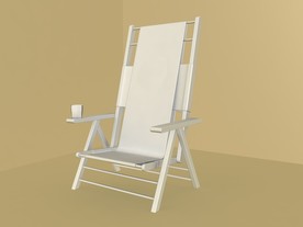 躺椅模型 沙发模型 室内装修