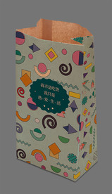 圣诞节牛皮纸袋图案设计