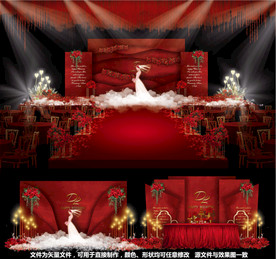 婚礼设计主题婚礼红色婚礼