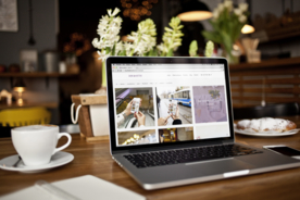 电脑办公场景样机