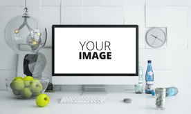 电脑屏幕展示样机