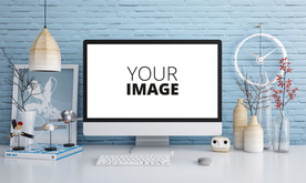 电脑屏幕展示样机