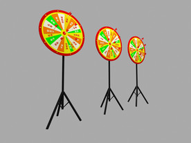 3Dmax飞镖盘 抽奖模型