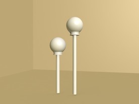 聚光灯 C4D模型 射灯 吊灯