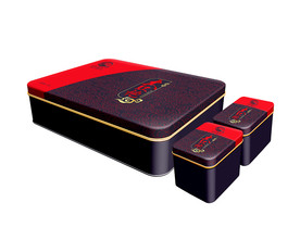 大红袍包装礼盒平面图加效果图