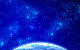 蓝色星空