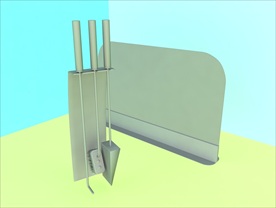 壁炉模型 壁炉设施 C4D模型