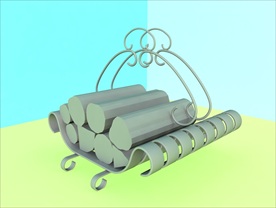 壁炉模型 壁炉设施 C4D模型