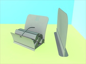 壁炉模型 壁炉设施 C4D模型