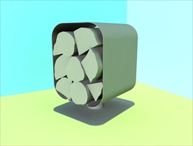 壁炉模型 壁炉设施 C4D模型