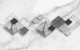 几何现代装饰画 TIF分层