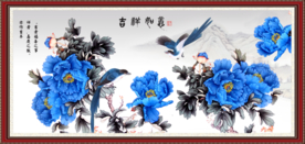 牡丹国画
