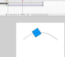 正方形旋转带引导线动态2秒