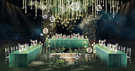 夜宴户外婚礼效果图