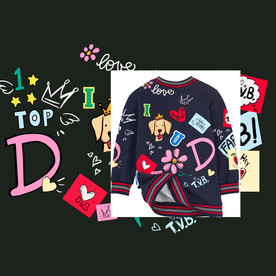 狗狗 文字 皇冠