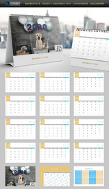 2020年鼠年台历定制整套台历