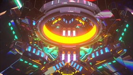 闪耀酒吧夜店荧光霓虹灯机械舞背