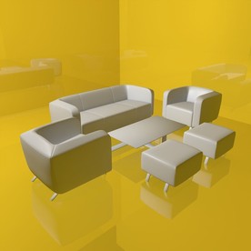 沙发模型 休闲沙发 休闲座椅