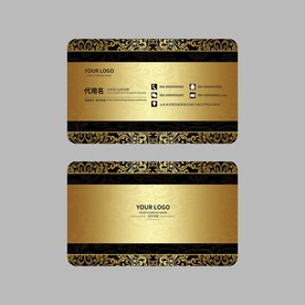 金色名片