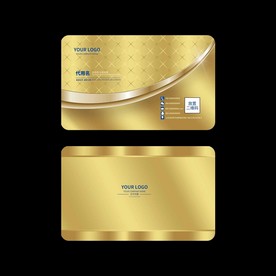 金色名片